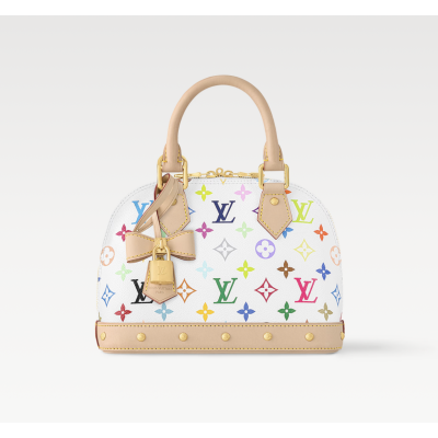 LOUIS VUITTON MURAKAMI LV X TM ALMA BB M13078 (23.5*17.5*11.5cm)