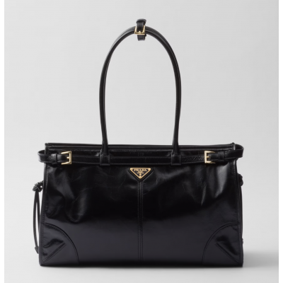 PRADA BONNIE LARGE BLACK 1BA433 (38*24*12cm)