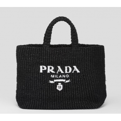 PRADA CROCHET TOTE BAG 1BG392 (40*34*16cm)