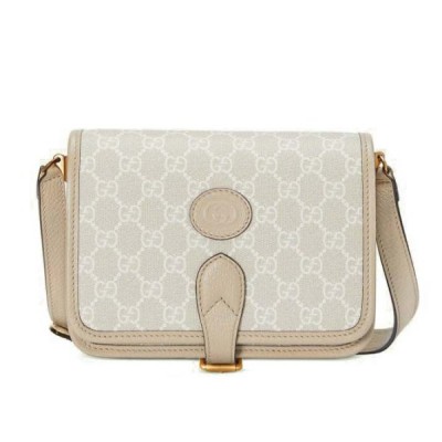 GUCCI MINI SHOULDER BAG WITH INTERLOCKING&amp;G  671620 （20*17*8cm）