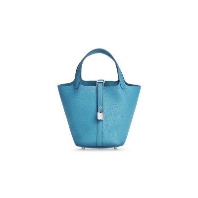 HERMES MASTER PICOTIN LOCK 18 TAURILLON CLEMENCE H056289CK7B (18*18*13cm)