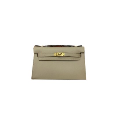 HERMES MASTER MINI KELLY EPSOM LEATHER (22*14*7cm)