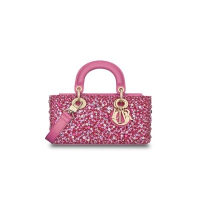 DIOR LADY D-JOY BAG M0613OIBI-M45E (22*12*6cm)