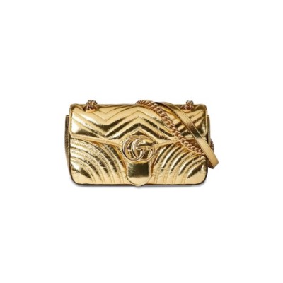 GUCCI GG MARMONT MEDIUM SHOULDER BAG 443497 (26*15*7cm)