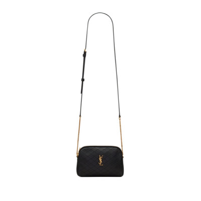 YSL GABY ZIPPERED POUCH IN LAMBSKIN 7336671EL071000 (18*13*3.5cm)