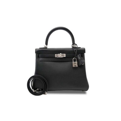 HERMÈS KELLY 25 BLACK SWIFT (25*17*7cm)