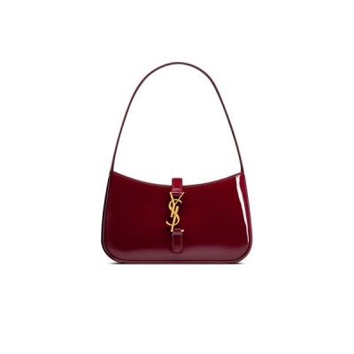 YSL MINI LE 5 À 7 IN PATENT LEATHER 710318B870W6259 (19*11.5*4.5cm)
