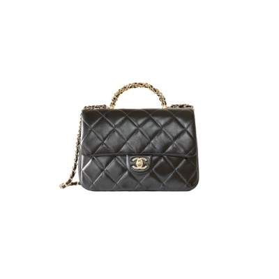 CHANEL MASTER FLAP BAG WITH TOP HANDLE (25*17*8cm)