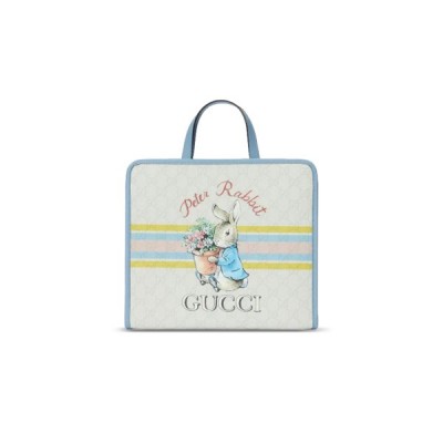 GUCCI CHILDREN'S GUCCI PETER RABBIT TOTE BAG 605614 (28.5*25*11cm)