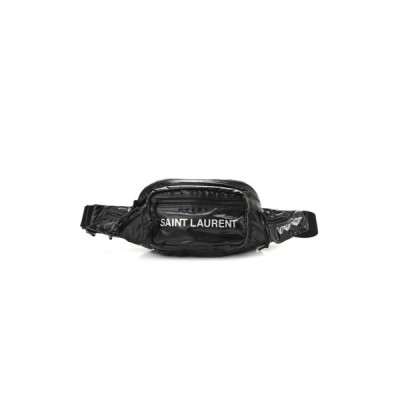 YSL NUXX BODY BELT BAG BLACK 0400017993356 (24*16cm)