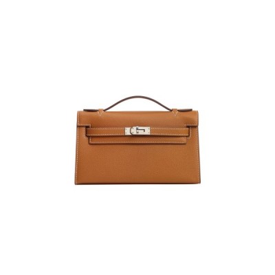 HERMES MASTER MINI KELLY EPSOM CK37 GOLD (22*14*7cm)