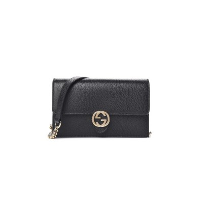GUCCI DOLLAR CALFSKIN INTERLOCKING G CHAIN WALLET 510314 (20*13*6cm)