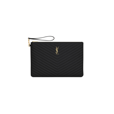 YSL CASSANDRE MATELASSÉ DOCUMENT HOLDER IN LEATHER 440222CWU011000 (36*24.5*2.5cm)