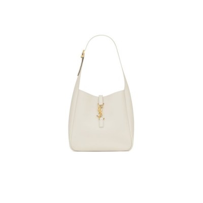 YSL LE 5 À 7 SUPPLE SMALL IN GRAINED LEATHER 713938AAAUQ9207 (9*8.6*3.3cm)