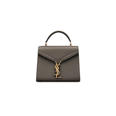 YSL CASSANDRA MINI TOP HANDLE BAG IN GRAIN DE POUDRE EMBOSSED LEATHER 6027162564582 (20*16*7.5cm)