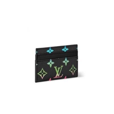 LOUIS VUITTON MURAKAMI DOUBLE MONOGRAM ECLIPSE CARD HOLDER M13911 (11*7*1.5cm)