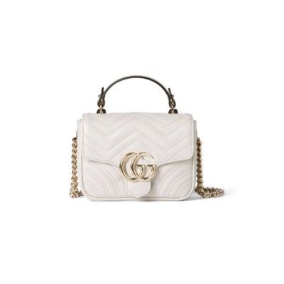 GUCCI GG MARMONT MINI TOP HANDLE BAG 811238 (17*13*6cm)
