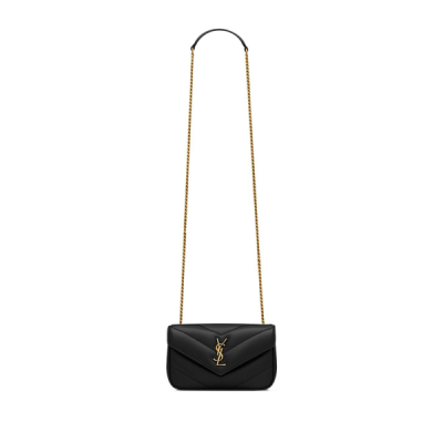 YSL LOULOU MINI IN LAMBSKIN 821749AAEAX1000 (20*12*5cm)