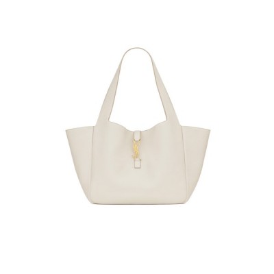 YSL LE 5 À 7 BEA IN GRAINED LEATHER 763435AADUV9275 (50*28*18cm)