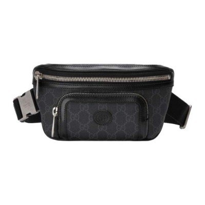 GUCCI BELT BAG WITH INTERLOCKING&amp;G  ‎682933 (24*13*5cm)