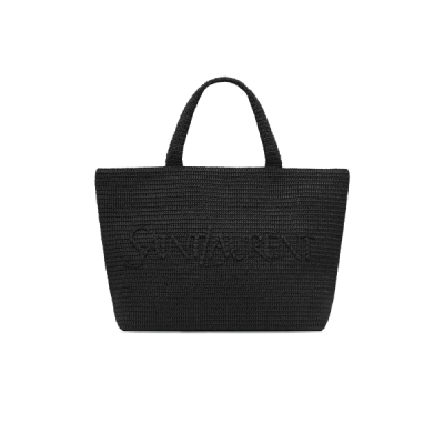 YSL SAINT LAURENT TOTE IN RAFFIA 756269GAAEI1000 (50*34*17cm)