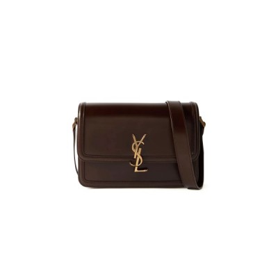 YSL SOLFERINO MEDIUM SATCHEL IN BOX SAINT LAURENT 7110390SX0W2877 (23*16*6cm)