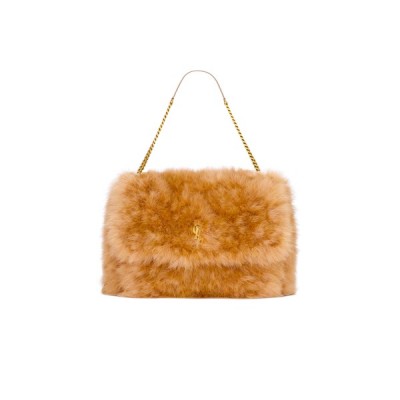 YSL NIKI OVERSIZED IN SHEARLING 7558579655234 (47*34*16cm)