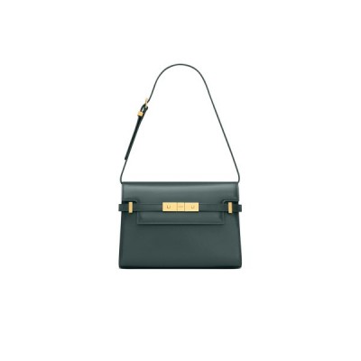 YSL MANHATTAN SHOULDER BAG IN BOX SAINT LAURENT LEATHER 5792710SX0W3045 (29*20*7.5cm)
