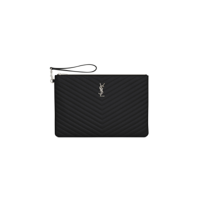 YSL CASSANDRE MATELASSÉ DOCUMENT HOLDER IN LEATHER 4402229810023 (36*24.5*2.5cm)