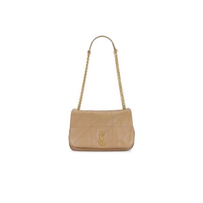 YSL JAMIE 4.3 SMALL LEATHER SHOULDER BAG 763475AAB322872 (25*16*9cm)