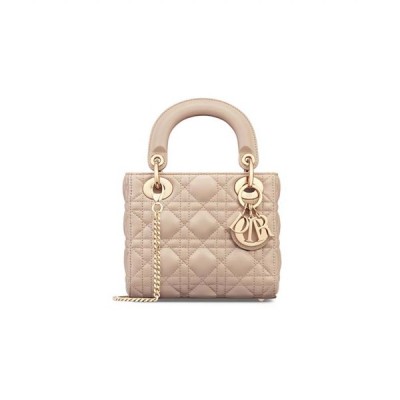 DIOR MINI LADY DIOR BAG M0505ONGE_M51U (17*15*7cm)