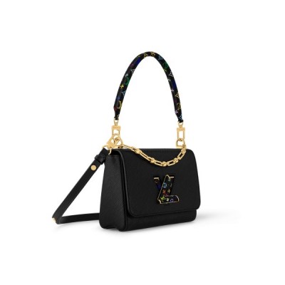 LOUIS VUITTON MURAKAMI LV X TM TWIST MM SLIM BAG M13243 (23*16*8cm)
