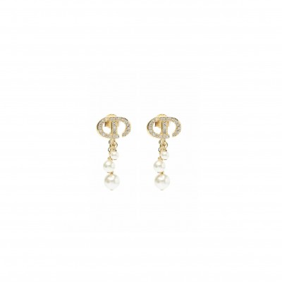 DIOR CD NAVY EARRINGS E1852CDNCY_D301