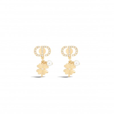 DIOR PETIT CD LUCKY CHARMS EARRINGS E3713WOMCY_D03S