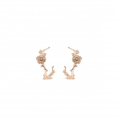DIOR ROSE DIOR BAGATELLE EARRINGS JBAG94071_0000