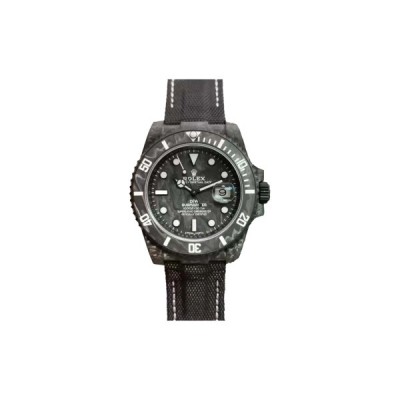 ROLEX SUBMARINER DIW CARBON WHITE ELEMENT WATCH 116610